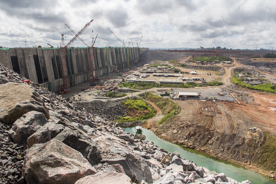 Fra utbyggingen av Belo Monte-dammen, foto: Naiara Pontes