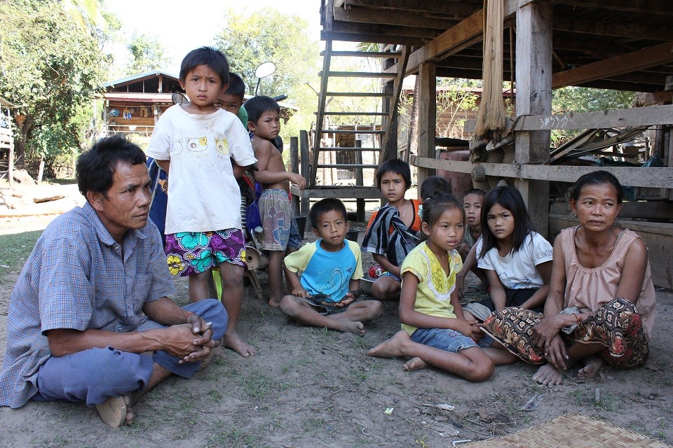 Resettled villagers, photo: Jonas Holmqvist