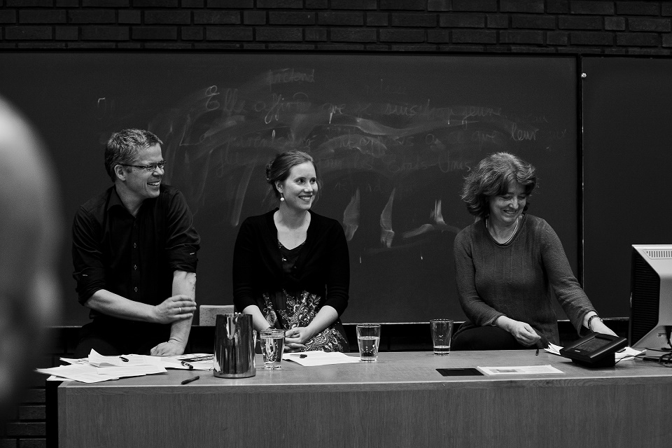 I panelet sat Hans Morten Haugen, Cathy Wilson og Elin Ersdal, foto: Mariann Midbøe