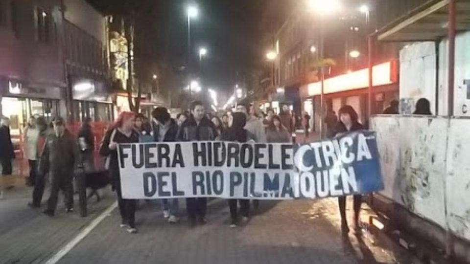 Mapuche-protest, handout
